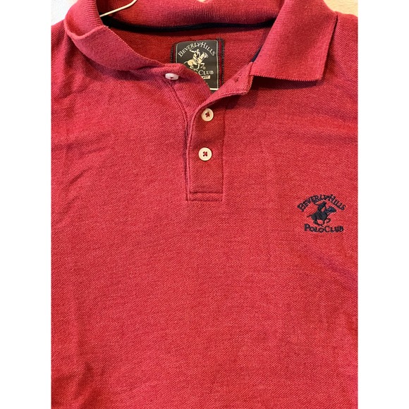 Beverly Hills Polo Club Burnt Orange T-Shirt Mens S - Picture 3 of 4